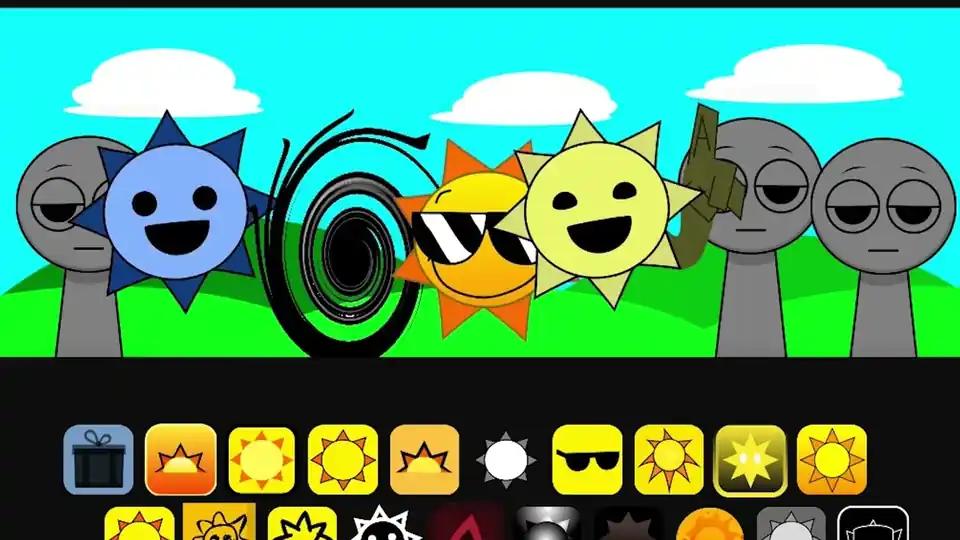 Sprunki But All Mr Sun